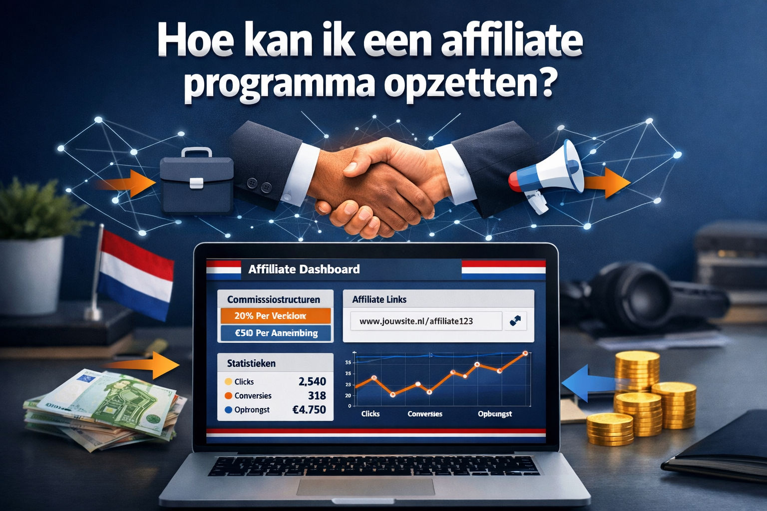 Hoe kan ik een affiliate programma opzetten? Complete Gids voor België en Nederland 2026